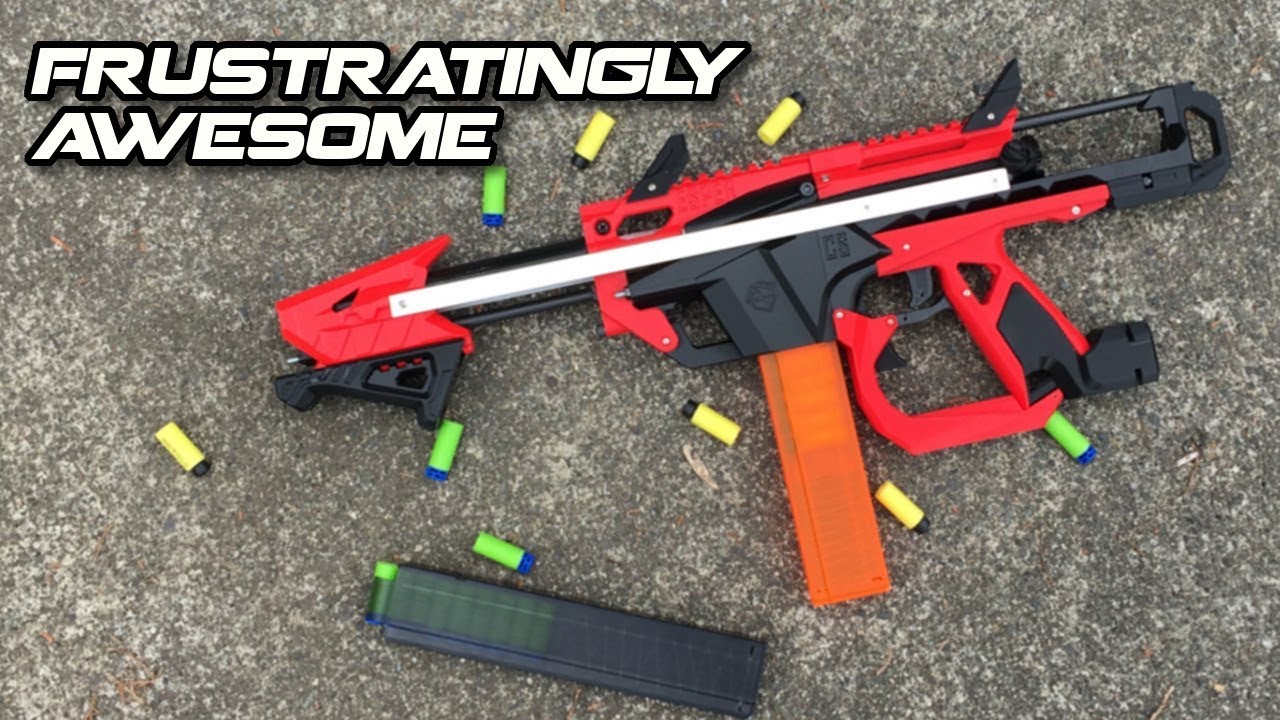 WORKER ESPER Shotgun-type Blaster Kit Review (Compact 140+ FPS Mag-Fed Pump-Action) | Walcom S7