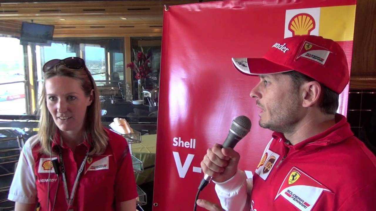 Giancarlo Fisichella - How does Shell help Scuderia Ferrari Formula 1 engines