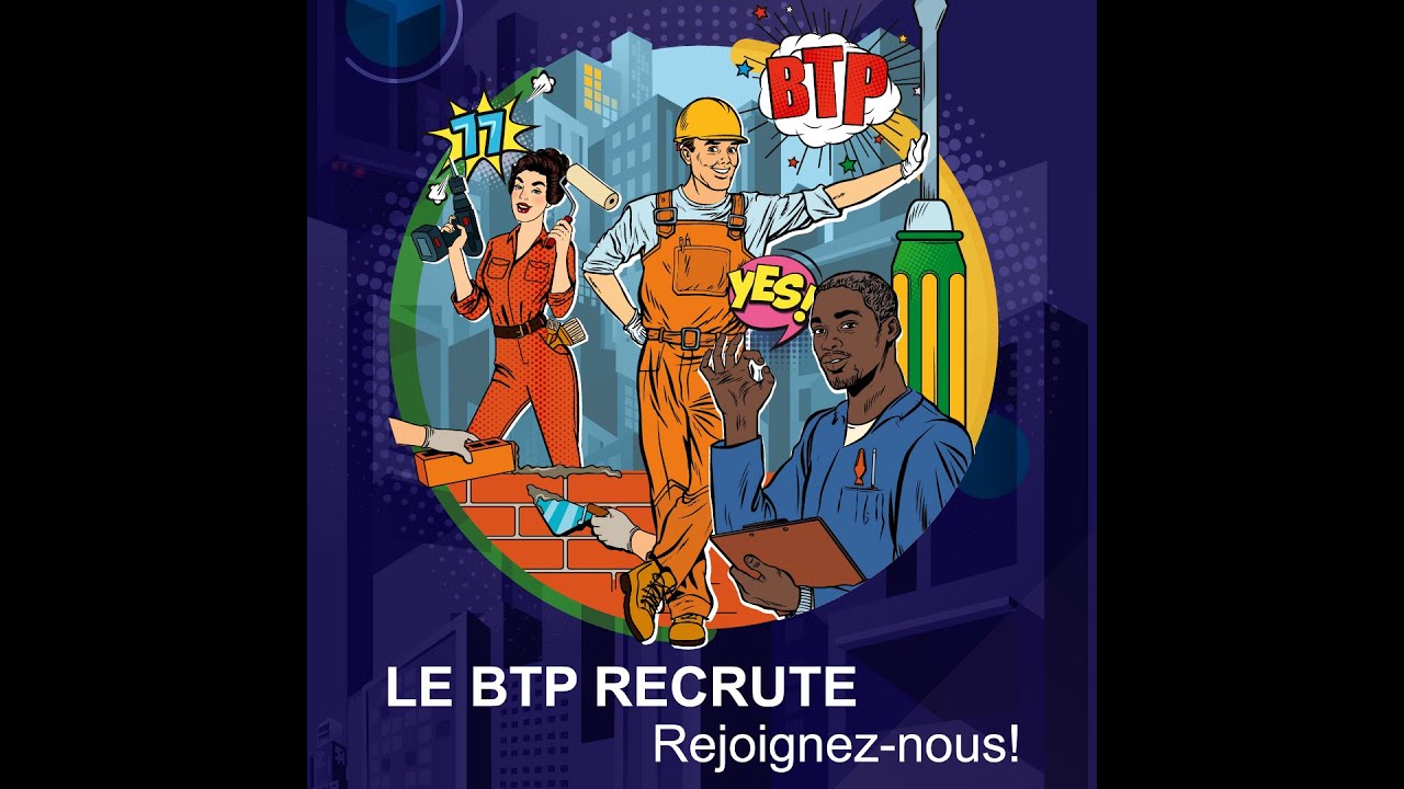 1.Présentation des métiers du Bâtiment
