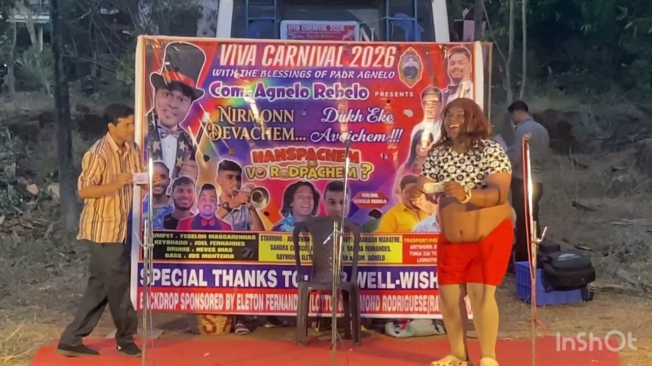 ZOMNIVELLE KHELLS 2026 of COMEDIAN AGNELO REBELLO.