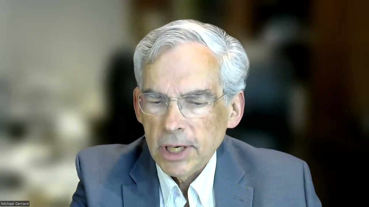 Michael Gerrard  Andrew Sabin Prof of Professional Practice, Dir Sabin Center for Climate Change Law