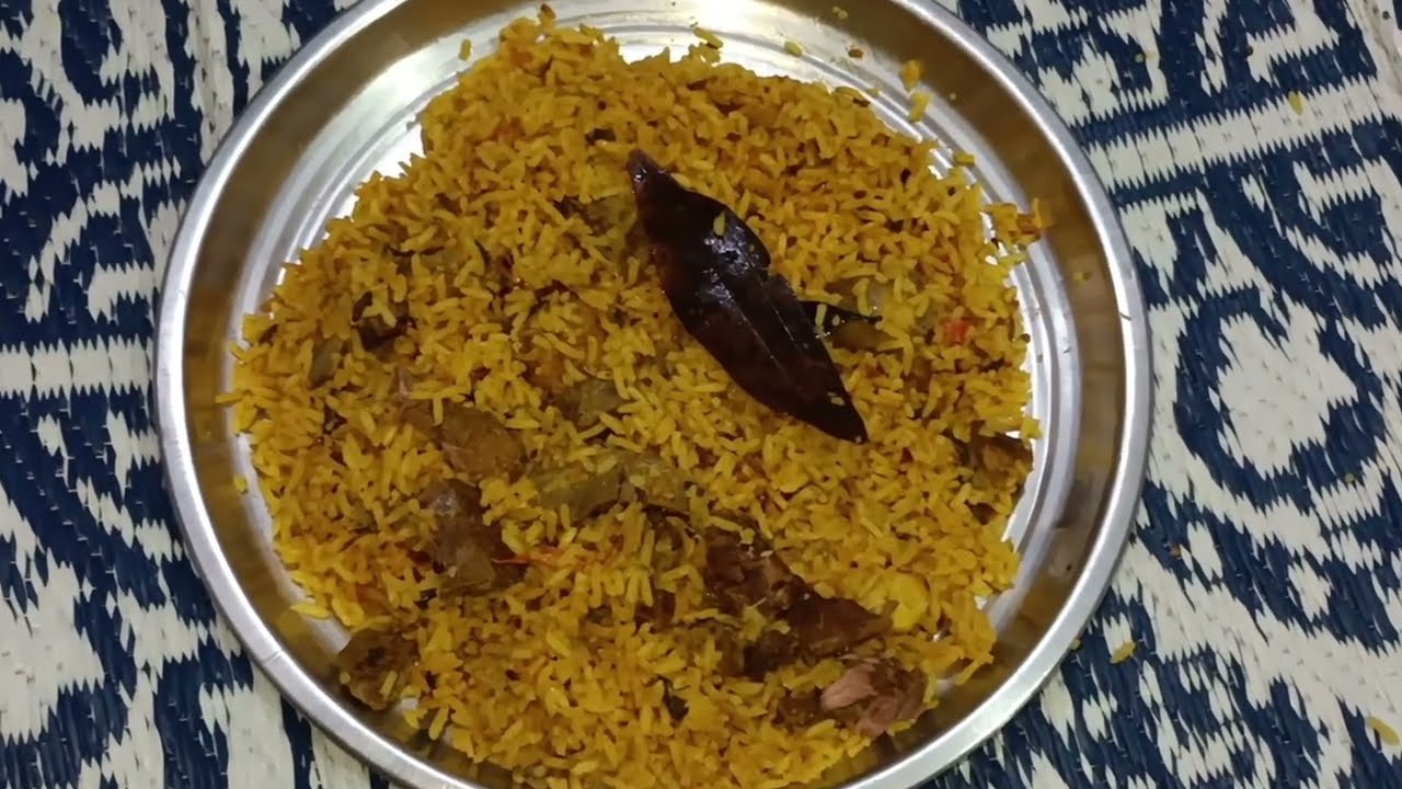 Biryani తిని బోర్ కొడుతుందా ఐతే ఒక్క సారి ఇలా Mutton pulao చేసుకోండి #Muttonpulao 