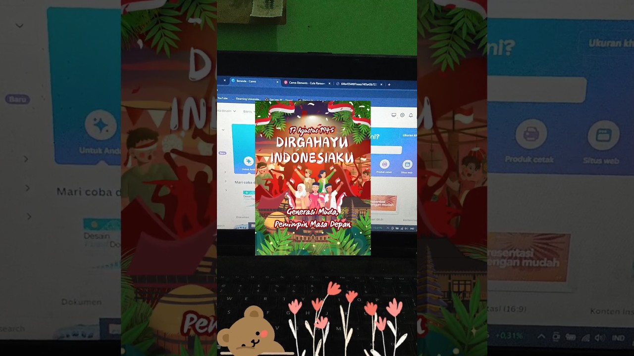 cara mencari ide elemen canva di pinterest #canva #tutorial #desainposter #desain #fyp