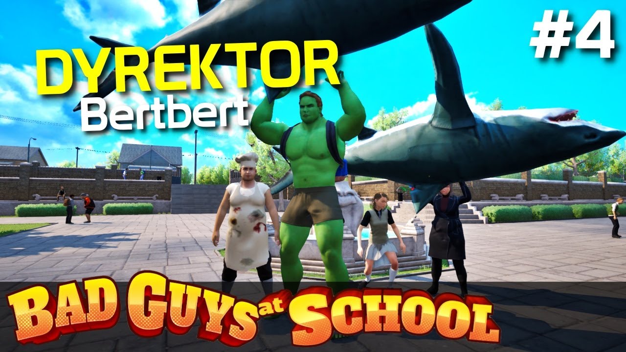 BAD GUYS at School PC Po Polsku [#4] DYREKTOR Bertbert?! /z Yoshella & Skie & Bertbert