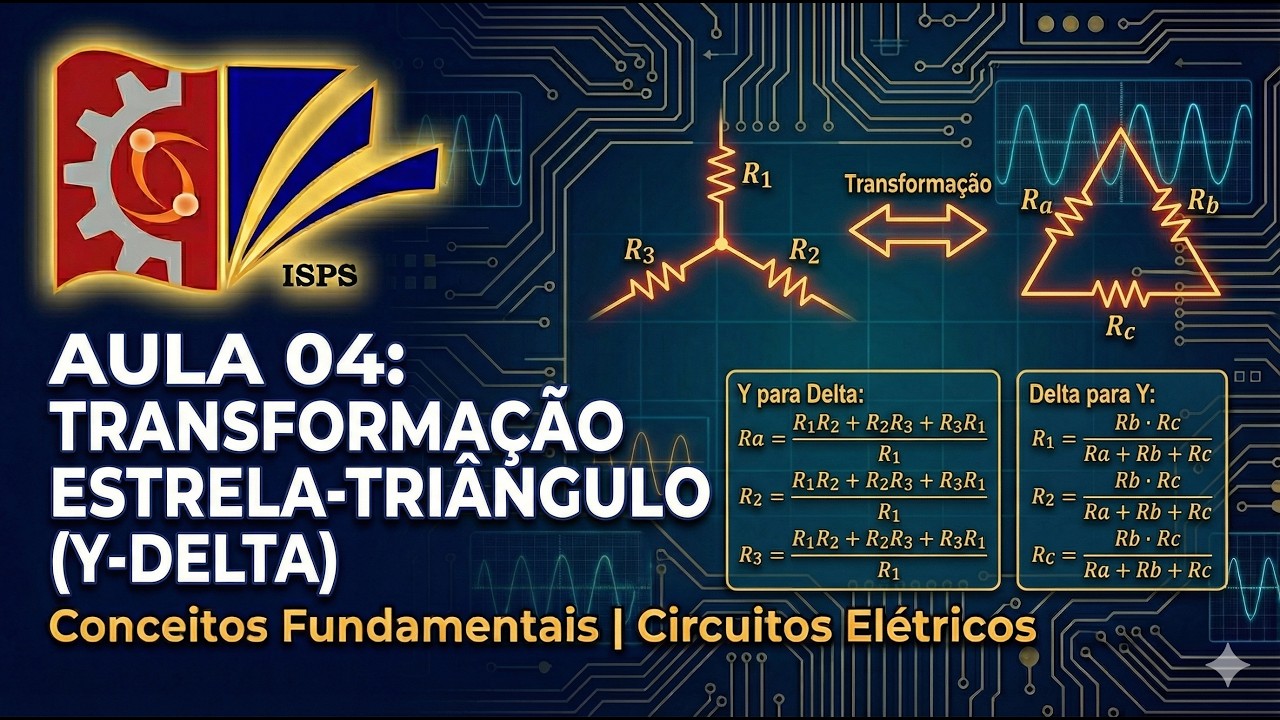 Aula 04: Transformação Estrela-Triângulo (Y-Delta)