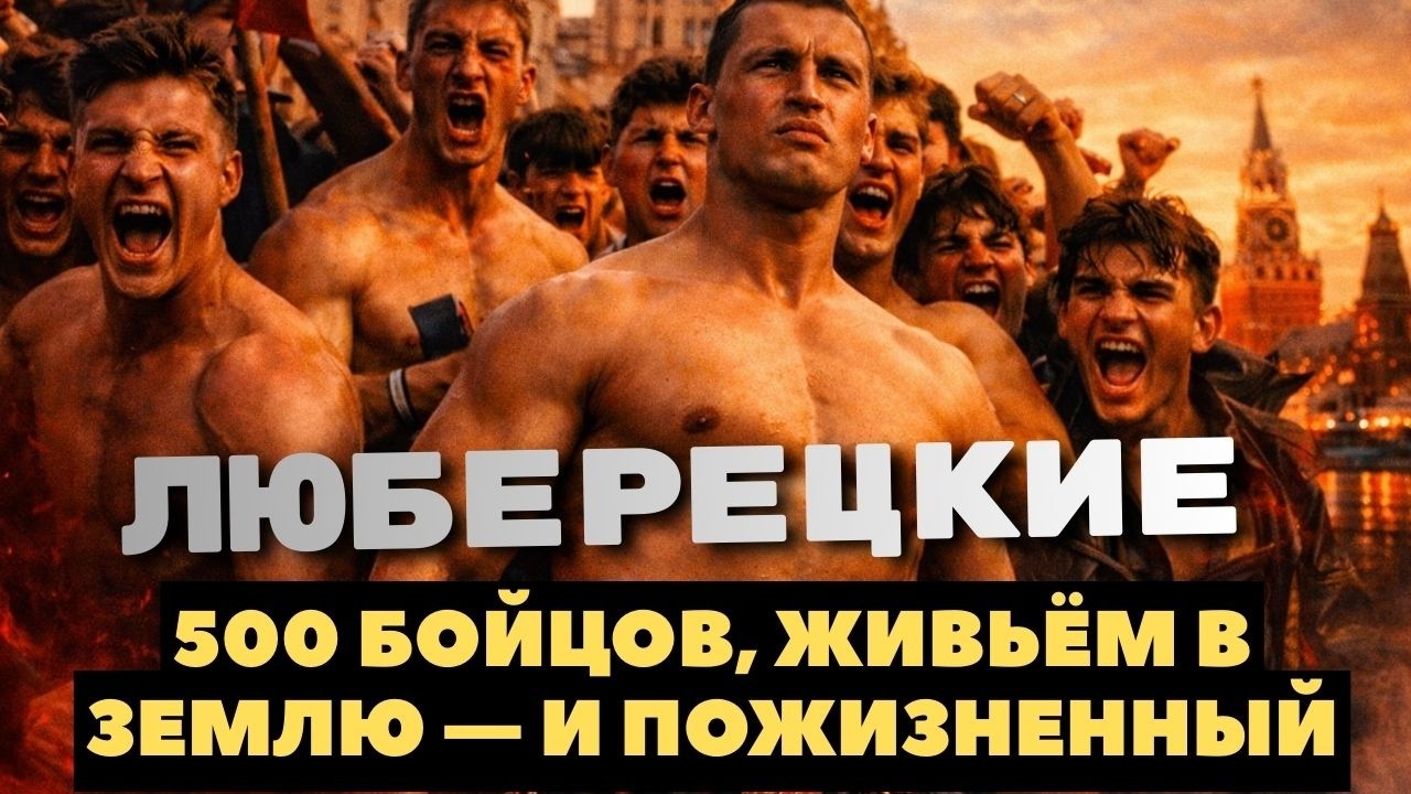 ЛЮБЕРЕЦКИЕ: 500 бойцов, живьём в землю — и пожизненный