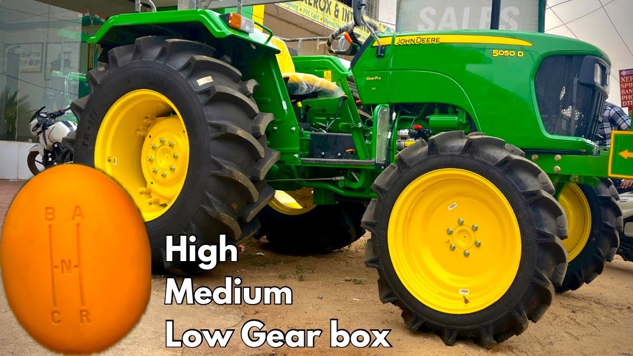 किसानों की भारी डिमांड पर (High medium low) Gear के साथ 2025 John deere 5050D Gear pro 4WD