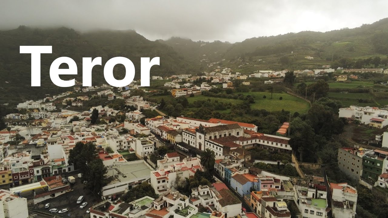 Teror-Gran Canaria AERIAL DRONE 4K VIDEO