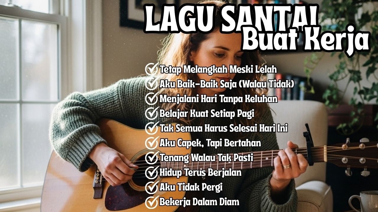 MUSIK SLOW ROCK INDONESIA PILIHAN | Lagu Kerja Santai & Produktif