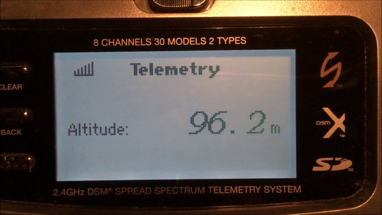 Testing accuracy of Spektrum and Lemon altimeter sensors