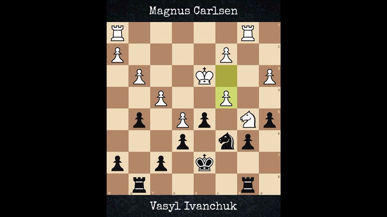 Magnus Carlsen vs Vasyl Ivanchuk | FIDE Candidates (2013)