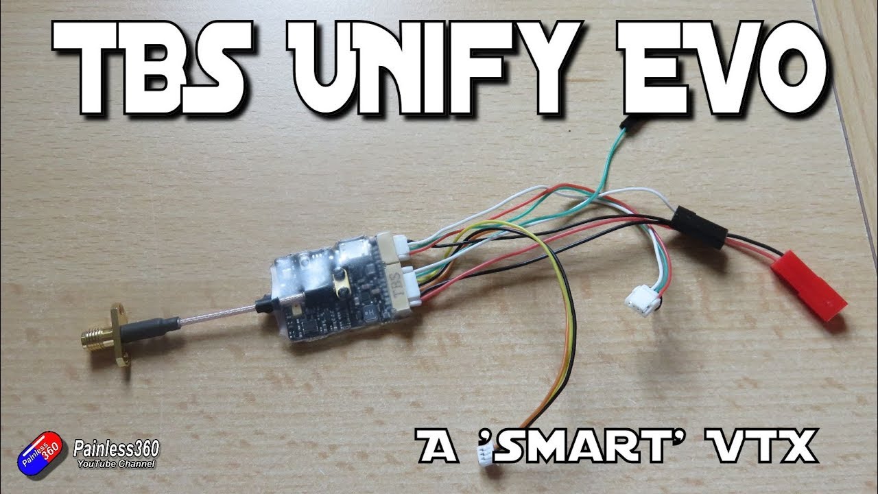 TBS Unify EVO: The first 'SMART' VTX with an OSD