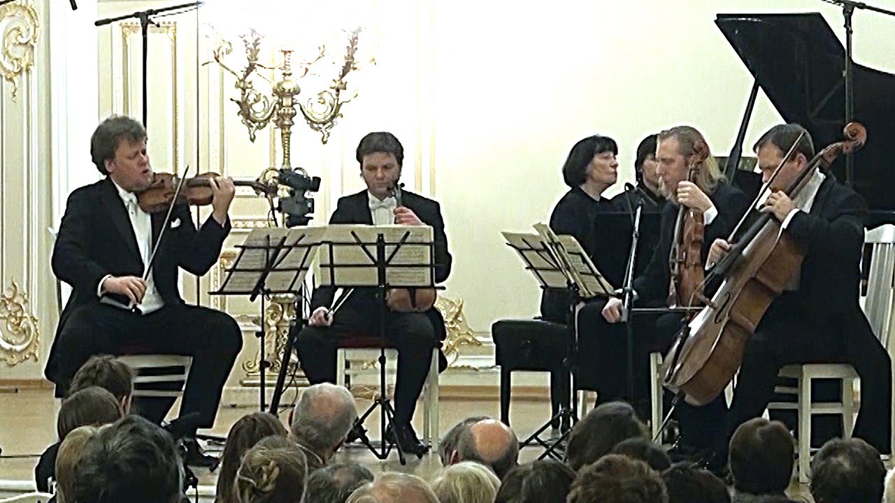 BRAHMS - Piano Quintet f-moll, Op.34 - Eliso VIRSALADZE & DAVID OISTRAKH STRING QUARTET - 