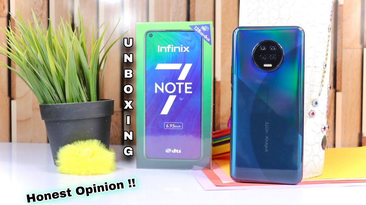 Infinix Note 7 Unboxing 6GB/128GB - Helio G70|48MP Camera|Price in Pakistan !!