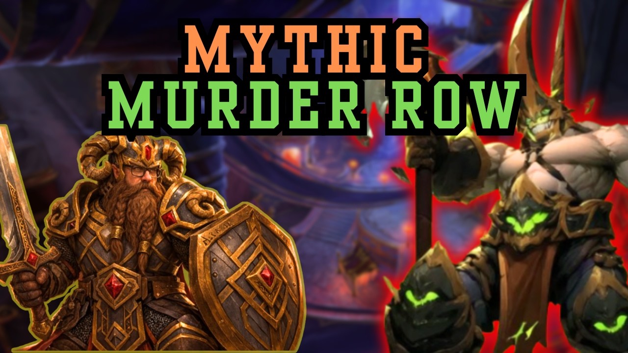 Mythic World Tour (2/8) – Murder Row | Prot Paladin Tank POV
