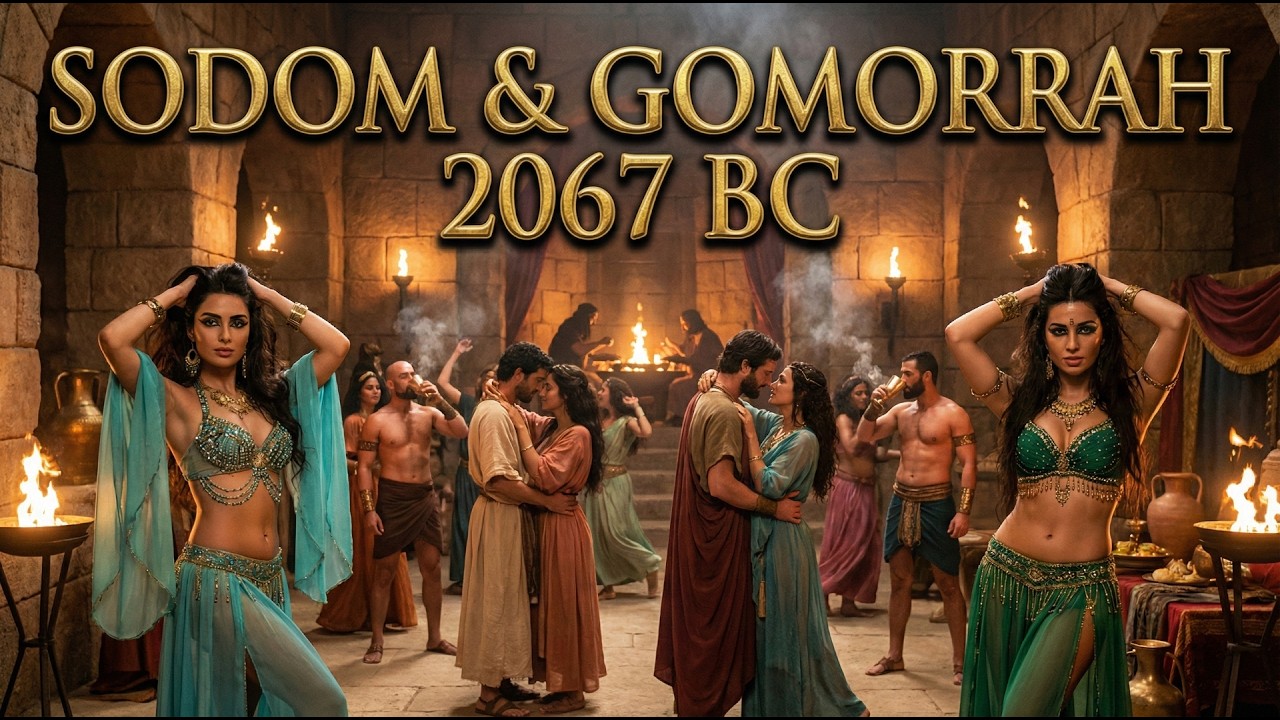 Sodom & Gomorrah 2067 BC (AI Reconstruction) — The Cities Before the Fire from Heaven