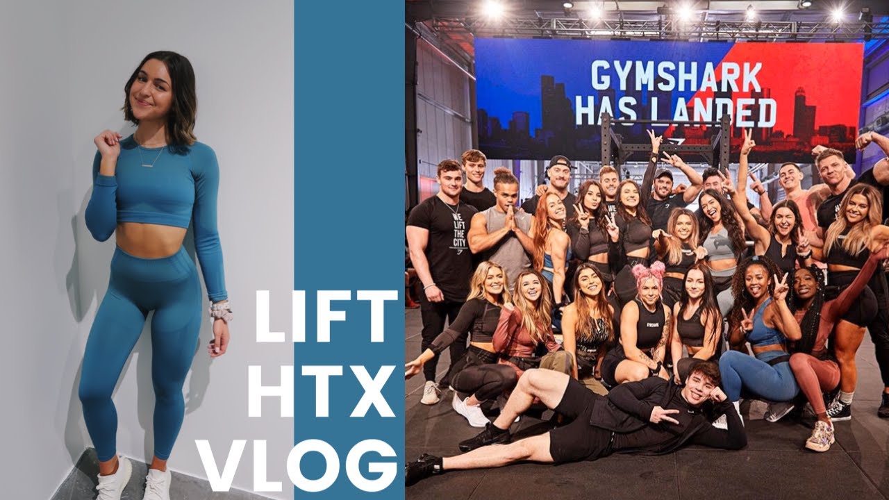 MY FIRST GYMSHARK POP UP SHOP | HOUSTON TEXAS