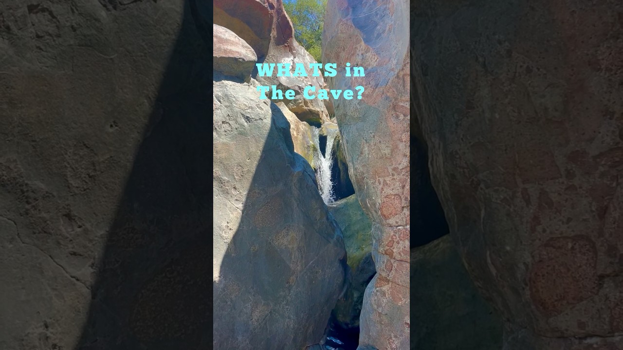 WHATS in this CAVE? It&rsquo;s A Mystery! #weird #strange #odd #shorts #unknown