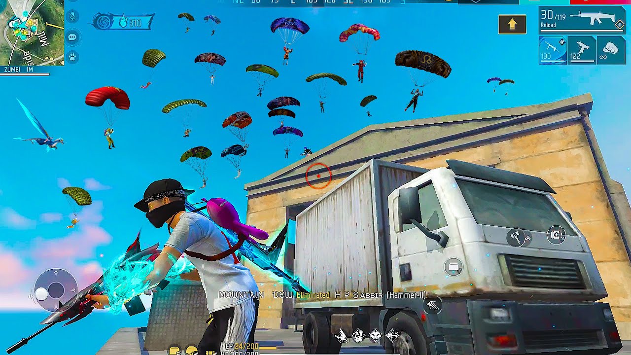 AC80+MP5 🔥50 Kills💪99% Headshot Rate ⚡| Duo Vs Squad Full Gameplay | FreeFire