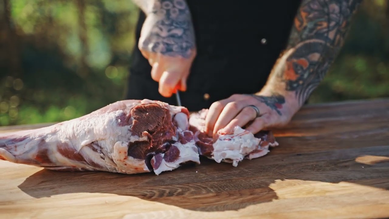 How to bone & prepare a whole lamb rump | Lamb Masterclass with James 