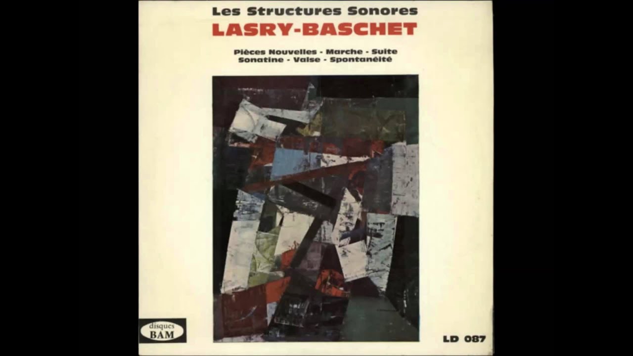 lasry baschet   les structures sonores 1965