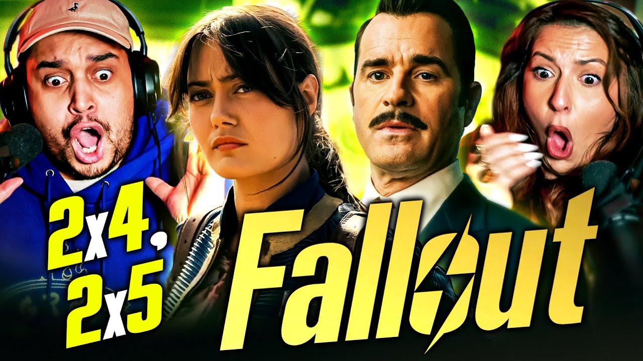 FALLOUT SEASON 2 EPISODES 4 & 5 REACTION  – DEATHCLAWS ARE TERRIFYING! – FIRST TIME WATCHING –REVIEW