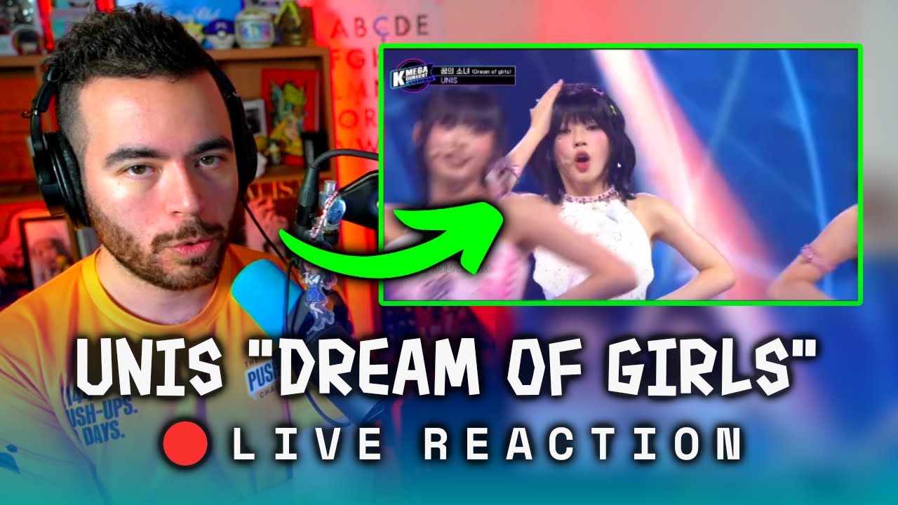 UNIS - Dream Of Girls (LIVE @ K-Mega Concert) | FIRST TIME REACTION