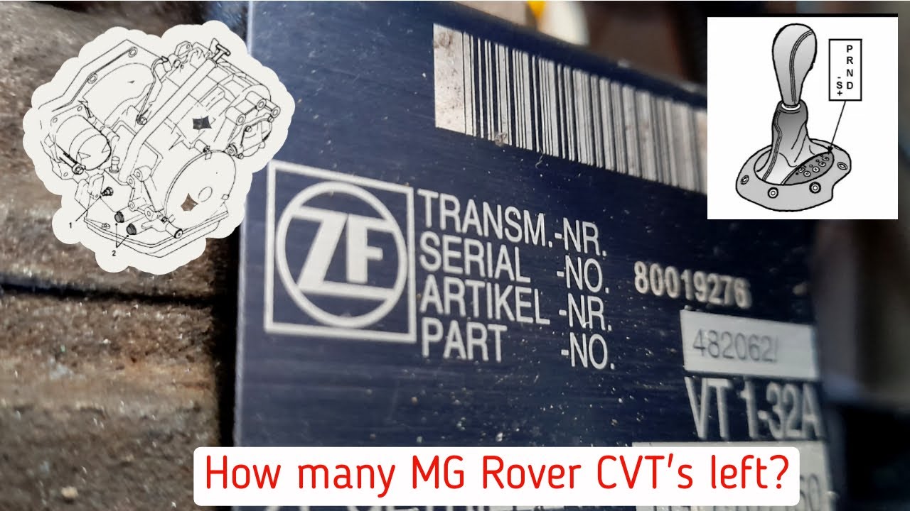 MG Rover CVT transmission - How many are left?