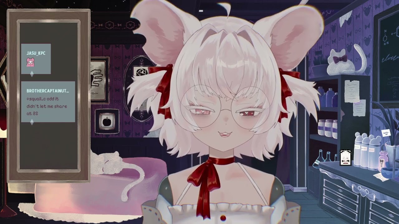 [ASMR VOD] New Model: comfy mouse whispers and eeps hours