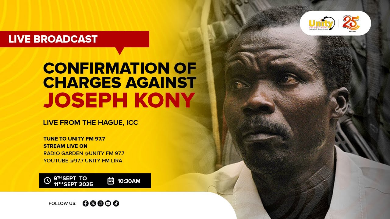 #KonyCase: The confirmation of charges hearing against Joseph Kony