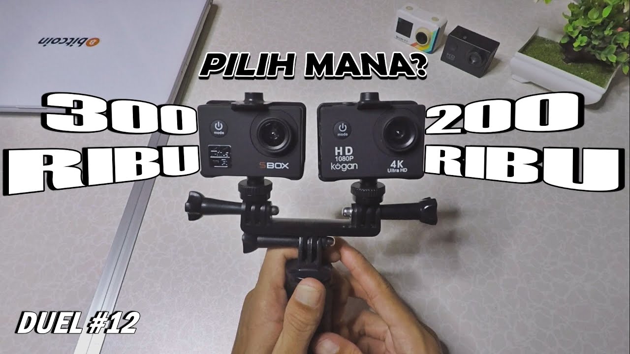 SBOX 4K Ultra HD vs Kogan 4K | Siapakah Action Cam Murah Terbaik?