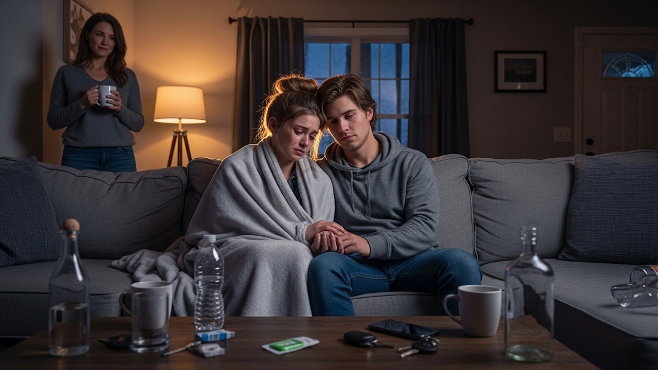 I Dropped My Drunk Friend Home… Her Mom Asked Me One Question That Changed Everything