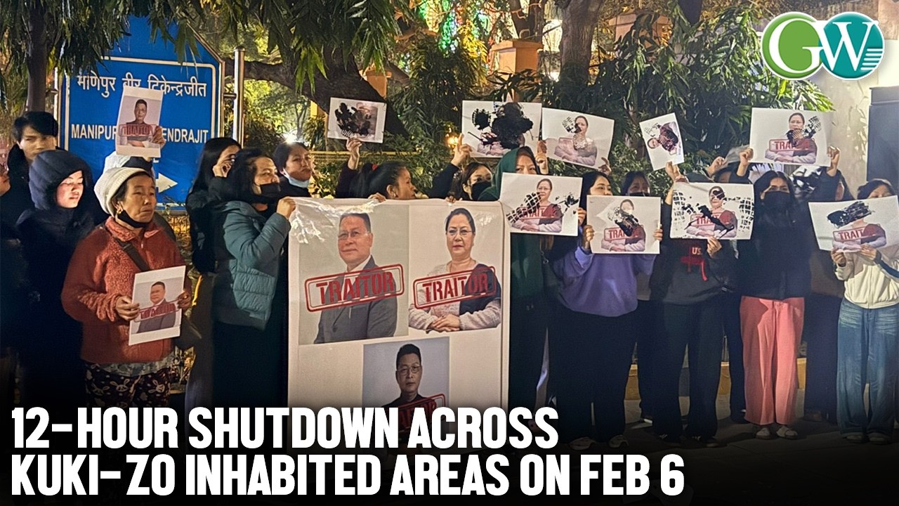 KUKI GROUPS WARN COMMUNITY MLAs AGAINST JOINING MNP GOVT FORMATION; CALL 12-HOUR SHUTDOWN
