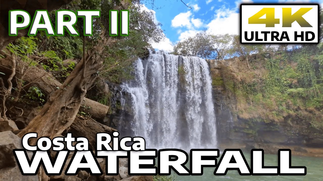 🏊 [4K] Costa Rica Waterfall + Llanos del Cortes || Swim + Hike To Pool #tourism #travel #tourism