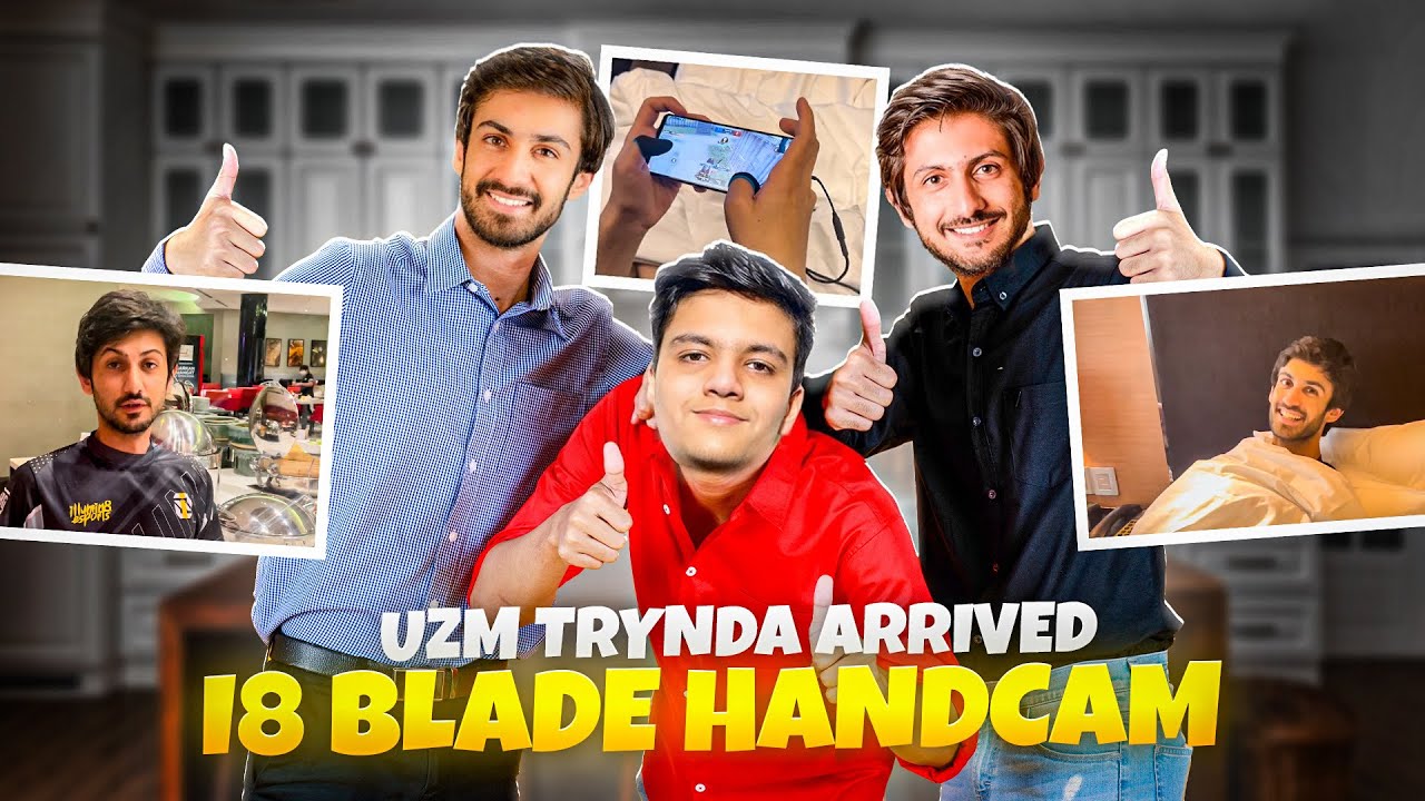 TRYNDA & UZM ARE HERE | i8BLADE’S HANDCAM? | PMGC VLOG#3 |