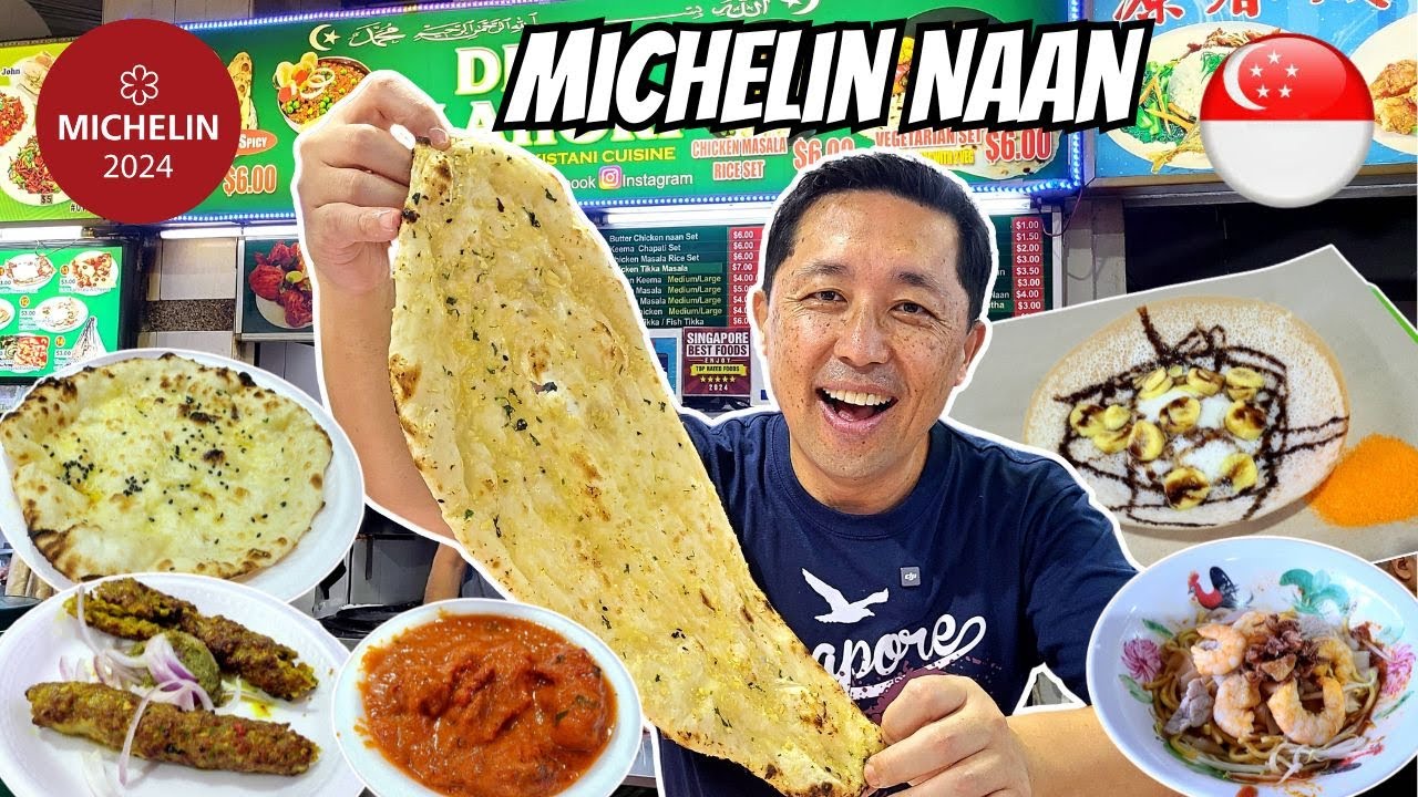 BEST NAAN I've ever had! 🇸🇬 Best Eats at Tekka Centre in Little India Singapore