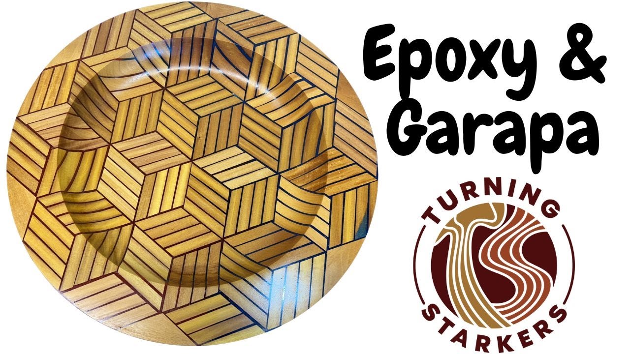 Woodturning - Scrap Decking & Epoxy