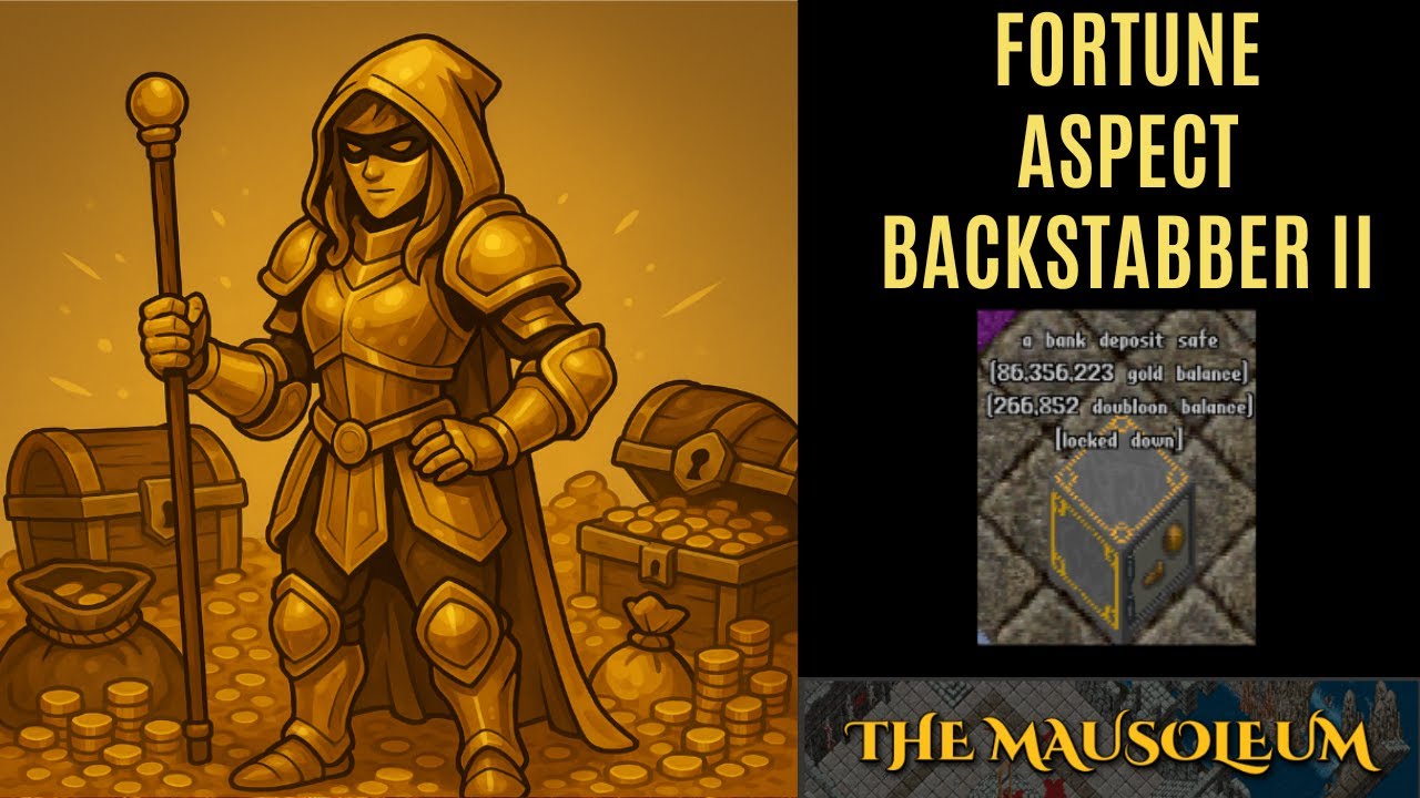 Fortune Armor Backstabber - Juicy Maus Farm (Good XP + 250k worth of Loot in 15 minutes)