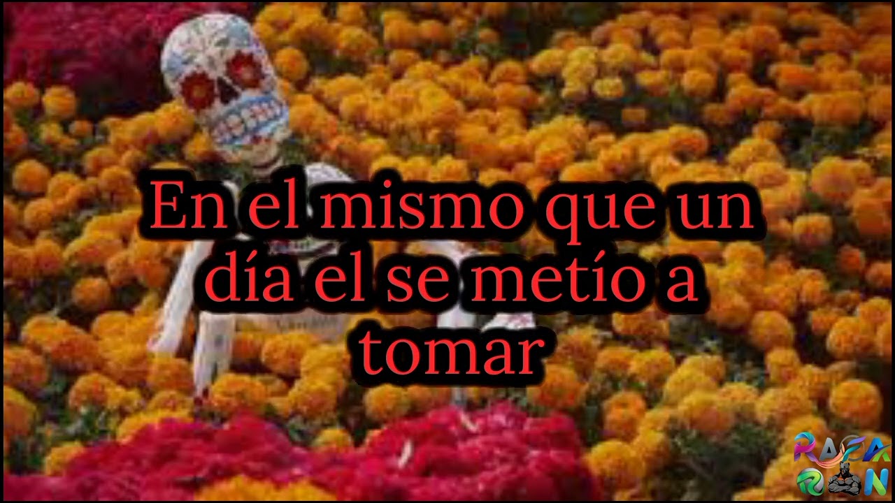 Tatuaje Vivo Flores De Muerto con letra