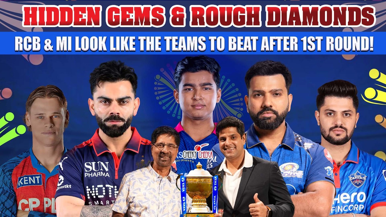HIDDEN GEMS & ROUGH DIAMONDS 💎 | RCB & MI LOOK LIKE THE TEAMS TO BEAT AFTER 1st ROUND! | IPL 2026