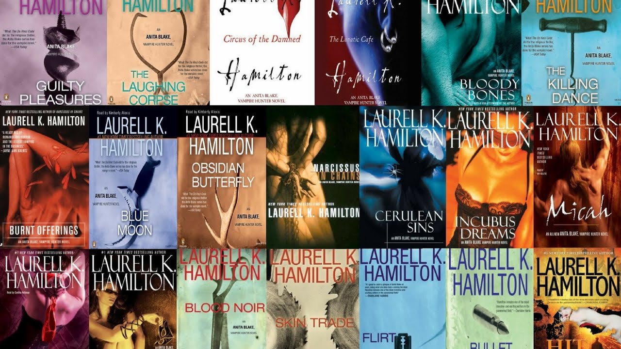 Book review of Laurell K. Hamilton Anita Blake vampire hunter series