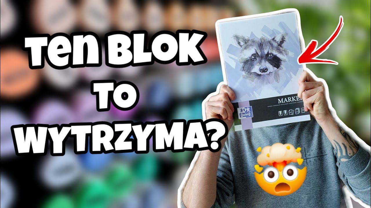 MALUJĘ MARKERAMI KTÓRYCH RZADKO UŻYWAM !