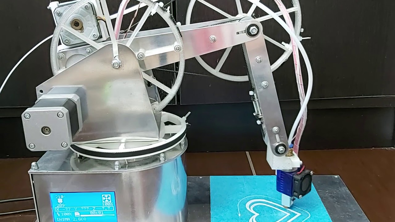 New challenge. Robotic arm for 3D printing.