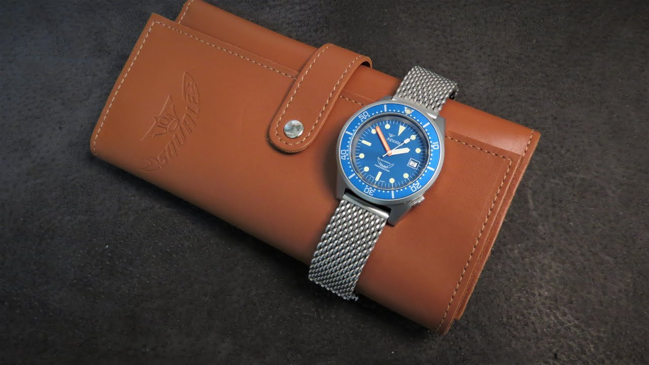 Squale 1521 50 Atmos Blue Opaco: классные, надежные, забавные часы-инструмент!