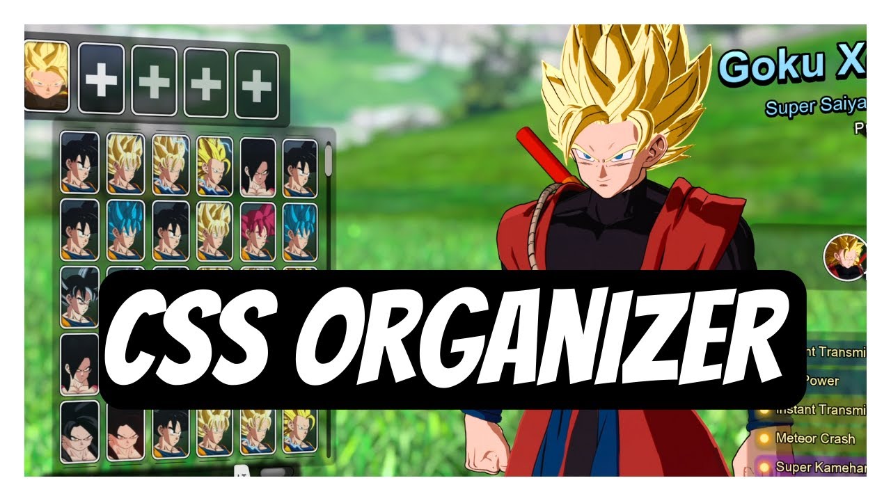 Organize Your Mods with CSS Organizer -  Dragon Ball: Sparking! Zero Mod Tutorial || CleverEagle