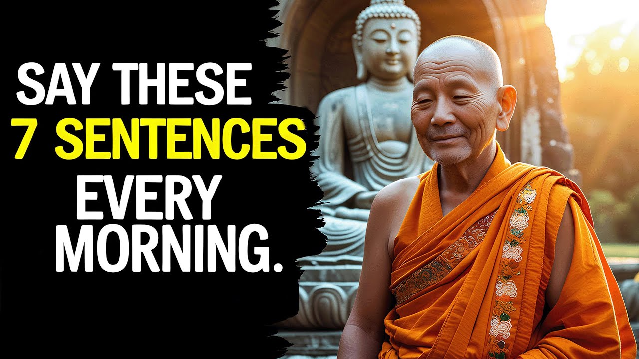 Say These 7 Sentences Every Morning ⛅❤️ | Buddhism | Buddhist Teachings