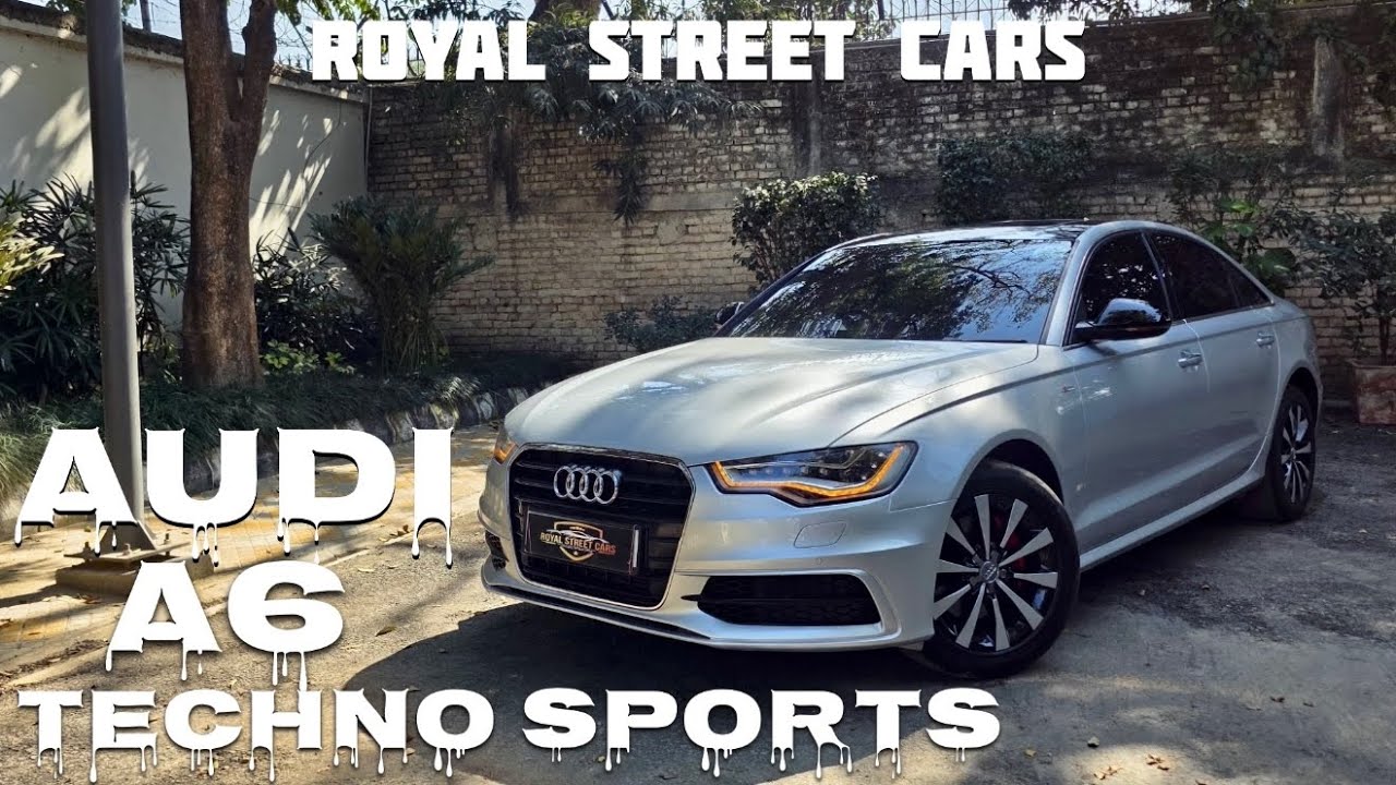 Audi A6 Techno Sport Detailed Video @ Royal Street Cars India