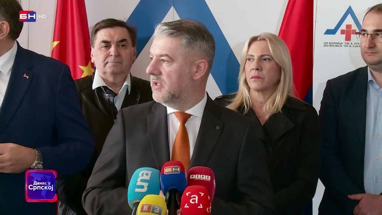 Najviši zvaničnici Srpske obišli su novoizgrađenu bolnicu u Doboju (BN TV 2023) HD