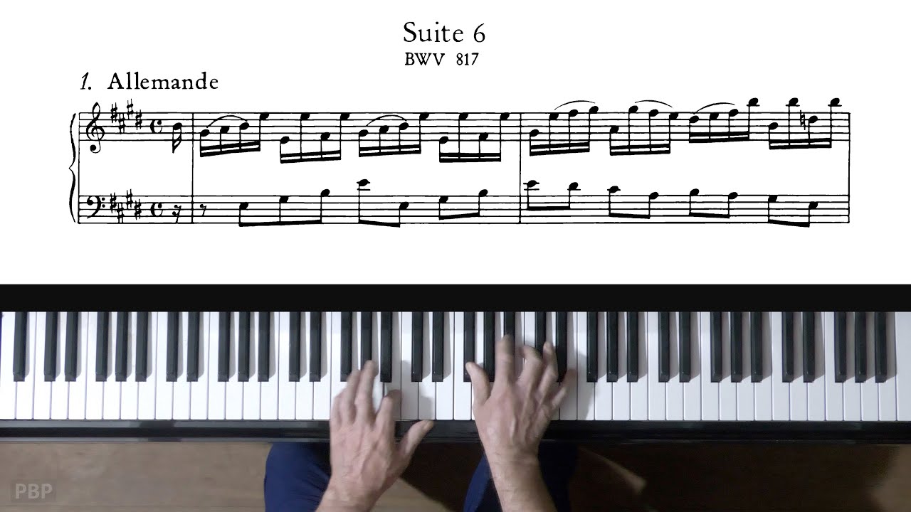 Bach French Suite No.6 