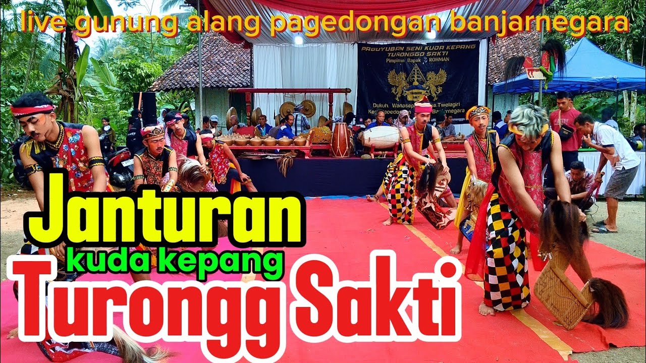 Janturan kuda kepang//Turonggo Sakti//Live gunung alang pagedongan banjarnegara